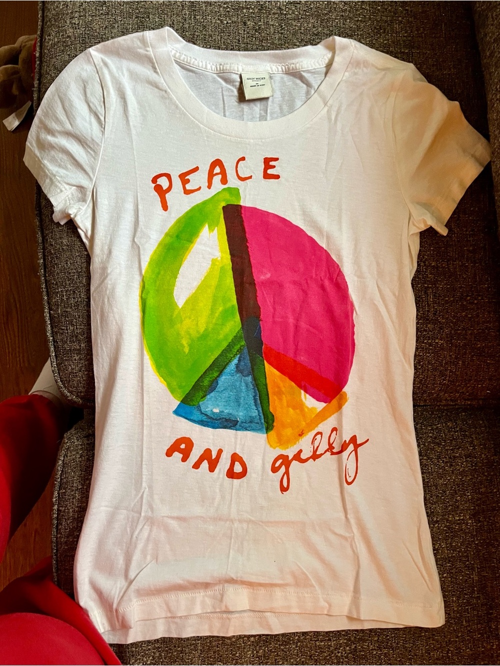 Vintage * Y2K *Gilly Hicks Sydney * Cyber Baby Tee in medium.